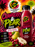 Cranberry Pear Power Juice